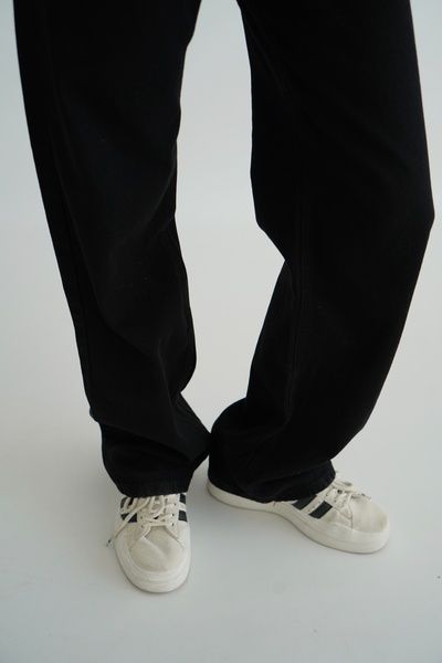 Прямі джинси чорні 2478-black-34 фото