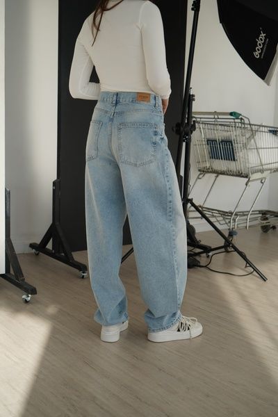 BAGGY new блакитні 3144-32-34 фото