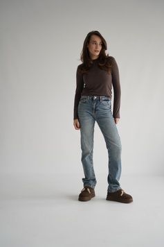 Прямі джинси slim 4480-слім-36 фото