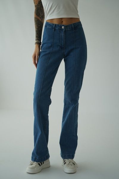 джинси BOOT CUT 3715=сині34 фото